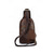 abordables Sacs pour homme-Sac bandoulière pour homme en cuir pleine fleur, grand format et à plusieurs compartiments, avec bandoulière ajustable. Coloris élégants café et marron, idéal pour un usage quotidien décontracté, les trajets domicile-travail et les voyages d'affaires.