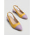 abordables escarpins à talon ouvert-Escarpins à bride en T bicolores des années 1950 pour femmes – chaussures rétro vintage à talon moyen, élégantes pour la journée et les soirées.