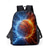 abordables Sacs à dos pour Enfants et Adolescents-Set de sac à dos de basket-ball pour garçons avec sac à lunch et trousse grand sac à dos scolaire pour le sport à l'école élémentaire