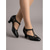 cheap Victorian &amp; Edwardian-Women's Victorian Vintage Gold T-Strap Pumps - Elegant Round Toe  Heels with Cut-out Details for Period Costumes, Classic Weddings &amp; Formal Evening Balls