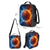 abordables Sacs à dos pour Enfants et Adolescents-Set de sac à dos de basket-ball pour garçons avec sac à lunch et trousse grand sac à dos scolaire pour le sport à l'école élémentaire