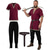 abordables Tenues-Médiéval Renaissance Pantalon Tenues Ceinture Taille Manches longues Vikings Ranger Col en V Déguisement Homme Viking Pirate Mascarade Soirée Foire de la Renaissance LARP Adulte Chemise Pantalon