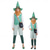 billiga Barnens kostymer-St Patrick Kläder Gruppdräkt Rolig kostym Barn Vuxna Unisex Maskerad Saint Patrick's Day Fest Festival Klä ut