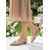 economico Madre della Sposa/Sposo-Ballerine nude da donna decorate – eleganti scarpe a punta con cinturino alla caviglia per la madre della sposa &amp;invitati al matrimonio in giardino