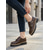 ieftine Mocasini de Damă-Mocasini clasici maro cu bareta monk pentru femei - pantofi oxford retro brogue cu talpă groasă și crampoane &amp;cataramă dublă pentru birou zilnic, naveta &amp;ținute de stradă casual