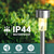 preiswerte Bodenlichter-12 stücke solar garten rasen lichter im freien led solar licht wasserdicht terrasse weg beleuchtung hof landschaft dekoration lampe