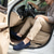 cheap Casual Loafers-Men's Faux Suede Penny Loafers, Breathable Slip-On Driving Shoes with Rubber Sole for Spring Summer