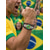 economico Accessori-Bracciale da uomo in pelle con bandiera nazionale, cinturino regolabile multistrato intrecciato con perline in lega per tifosi di calcio ed eventi sportivi. &amp;abbigliamento casual quotidiano