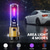 cheap Flashlights-Emergency Flashlight for Car, Seatbelt Cutter Window Breaker, Flashlight Multifunctional Tool, Glass Hammer, Bright Solar Torch, USB-C Rechargeable, Rescue Alarm &amp; Beacon