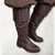 preiswerte Schuhe-Mittelalterlich Renaissance Schuhe Flache Jazzstiefel Wikinger Kreuzritter Kostüm Herren Unisex Seeräuber Steampunk Halloween Karneval Maskerade Party / Abend LARP Renaissance-Messe Erwachsene Schuhe