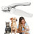 ieftine Foarfeci pentru unghii și măcinătoare-Unghiere profesionale ușoare pentru câini, pilă cu încărcare USB, mâner ergonomic sigur, tuns unghii pentru animale de companie, foarfece de îngrijire