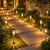 preiswerte Bodenlichter-12 stücke solar garten rasen lichter im freien led solar licht wasserdicht terrasse weg beleuchtung hof landschaft dekoration lampe