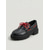 voordelige Damesinstappers &amp; loafers-Stoere donkerbruine loafers voor dames - casual platform bootschoenen met contrasterende rode veters &amp;Stevige zool voor dagelijks gebruik, zoals wandelen en woon-werkverkeer. &amp;streetwear