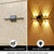 baratos Luzes decorativas-Luminárias solares externas, arandelas de parede LED à prova d'água, iluminação ascendente/descendente do anoitecer ao amanhecer para quintal, jardim, varanda, decoração de garagem, luminárias solares