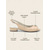 ieftine Mireasă-Pantofi de mireasă cu toc jos, din satin, tip slingback, pentru femei, cu vârful deschis și decorațiuni cu cristale, pentru mireasă, domnișoară de onoare și invitată la nuntă