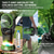 preiswerte Campingleuchten und Laternen-Tragbarer Sprühnebelventilator mit Fernbedienung, wiederaufladbare Sprühnebelventilatoren für Terrasse, Camping und Strand &amp;Tragbarer Nebelventilator für den Innen- und Außenbereich,