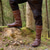 billiga Sko-Medeltida kostymer Renässans Skor Stövlar Knähöga Stövlar Pirat Viking Korsfarare Slät Maskeradkläder Herr Keltiskt Pirat Halloween Maskerad Fest / afton LARP Ren Faire Vuxen Vuxna Skor