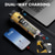 cheap Flashlights-Emergency Flashlight for Car, Seatbelt Cutter Window Breaker, Flashlight Multifunctional Tool, Glass Hammer, Bright Solar Torch, USB-C Rechargeable, Rescue Alarm &amp; Beacon