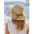 cheap Vacation Accessories-Women's Wide Brim Straw Sun Hat with Bowknot, Foldable Beach Hat for Summer Travel and Outdoor Vacation