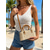cheap Vacation &amp; Travel Bags-Women's Bohemian Woven Bag, Khaki Beige Shoulder Crossbody Handbag with Top Handle for Beach Vacation, Travel, Daily Casual Wear
