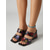 voordelige Hakken Sandalen-Damessandalen met pailletten en hoge hakken - kleurrijke, stevige hakken voor sexy feestjes en een avondje uit.