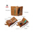 economico Portafogli-Portafoglio da uomo in vera pelle – organizer per carte, contanti e monete, design classico e resistente, ideale per lavoro e tempo libero, per l'uso quotidiano e i viaggi, disponibile in diversi