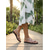cheap Flat Sandals-Women's Rose Gold Feather Sandals - Sparkly Boho Flat Sandals with Rhinestones &amp; Elastic Back Strap for Beach Vacations, Summer Holidays &amp; Casual Resort Wear