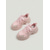 economico Sneakers da donna-Sneakers da donna rosa glitterate con plateau - scarpe con strass vistosi per feste sexy e serate fuori