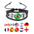 economico Accessori-Bracciale da uomo in pelle con bandiera nazionale, cinturino regolabile multistrato intrecciato con perline in lega per tifosi di calcio ed eventi sportivi. &amp;abbigliamento casual quotidiano