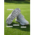 cheap Women's Golf Shoes-Women's Gray Spikeless Golf Shoes with Dial Closure, Waterproof Non-Slip Comfort Golf Sneakers for Practice and Wet Grass