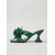 voordelige Hakken Sandalen-Groene damessandalen met bloemenprint en hoge hak - elegante muiltjes van lakleer met vierkante neus en een sierlijke kittenhak. &amp;Bloemdetails voor tropische vakanties en gala-avonden. &amp;tuinfeesten