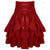 cheap Bottoms-Gothic Medieval Renaissance Mini Skirt Witch Pirate Fairy Lace up Solid Color Fancy Dress Women's Fantasy Halloween Carnival Performance Renaissance Fair LARP Adults' Skirt Spring &amp; Summer