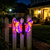 cheap Outdoor Wall Lights-Solar LED Butterfly Outdoor Wall Decor with Sparkling Light-Up Wings Hanging Solar Lights for Garden, Yard, Patio, Balcony, Living Room, Bedroom