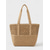 billige Reise- og feriebager-Dame bohemsk vevd toteveske, khaki beige strandveske med stor kapasitet og dusk-sjarm for strandferie, reise, daglig fritidsbruk