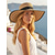 economico Accessori per le vacanze-Elegante cappello da sole a tesa larga da donna – cappello di paglia estivo da spiaggia con fiocco nero, protezione UV, cappello pieghevole e morbido per vacanze, feste in giardino e viaggi