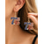 abordables Accesorios-Pendientes de aleación para mujer del Día de la Independencia de EE. UU. – Joyería patriótica de varios estilos para mujer, 7,4 cm, diseños de fuegos artificiales, bandera y estrella para fiestas y