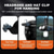 cheap Head Lights-LED Sensor Light Brightness Adjustable Headlamp COB Hat Clip Light Side Sensor Five Light Modes with Stepless Dimmable Function Waterproof