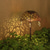 economico Illuminazione vialetto-Lampada solare da giardino impermeabile IP44, luci da esterno resistenti alla pioggia a forma di ombrello, ideale per vialetti da giardino e patio.