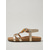 preiswerte Flache Sandalen-Boho-Strandsandalen für Damen – schwarze, flache Schuhe mit elastischem Fersenriemen und farbenfrohen, perlenbesetzten Verzierungen im indigenen Stil &amp;Korkplattform für sommerliche Resortbekleidung
