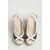 economico Sandali con zeppa-zeppe espadrillas da donna a pois rossi - sandali con plateau e punta aperta in stile nautico anni '50 con cinturino posteriore, perfetti per crociere e cene a bordo. &amp;feste in riva al mare