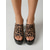 cheap Platform Sandals-Women's Leopard Print Platform High Heel Sandals - Sexy Cheetah Pattern Block Heels with Open Toe &amp; Chunky Sole for Summer Vacations, Evening Parties &amp; Glamorous Night Outs