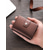 abordables Monederos-Cartera plegable para hombre de piel sintética con textura de fibra de carbono, cremallera, múltiples ranuras para tarjetas y ventana para identificación, diseño minimalista para el uso diario,