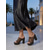 cheap Platform Sandals-Women's Leopard Print Platform High Heel Sandals - Sexy Cheetah Pattern Block Heels with Open Toe &amp; Chunky Sole for Summer Vacations, Evening Parties &amp; Glamorous Night Outs