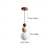 ieftine Lumini insulare-LED pandantiv alb cald 11/50/70cm 1/2/3-lumini creative piatra lemn mini candelabru industrial suspendat sticla g9 plafon suspendat pentru bucatarie insula sufragerie dormitor 85-265v