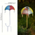 economico Illuminazione vialetto-Lampada solare da giardino impermeabile IP44, luci da esterno resistenti alla pioggia a forma di ombrello, ideale per vialetti da giardino e patio.