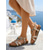 preiswerte Flache Sandalen-Boho-Strandsandalen für Damen – schwarze, flache Schuhe mit elastischem Fersenriemen und farbenfrohen, perlenbesetzten Verzierungen im indigenen Stil &amp;Korkplattform für sommerliche Resortbekleidung