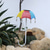 economico Illuminazione vialetto-Lampada solare da giardino impermeabile IP44, luci da esterno resistenti alla pioggia a forma di ombrello, ideale per vialetti da giardino e patio.