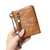 economico Portafogli-Portafoglio da uomo in vera pelle – organizer per carte, contanti e monete, design classico e resistente, ideale per lavoro e tempo libero, per l'uso quotidiano e i viaggi, disponibile in diversi