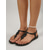 cheap Women-Women's Black Beach Sandals - Waterproof EVA T-Strap Flip Flops with Black Stone Detail &amp; Ankle Strap for Beach Vacation, Poolside &amp; Tropical Cruise