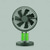 cheap Camping Lights &amp; Lanterns-Fan for Sleeping, Small Portable Fan Rechargeable Battery Powered,  Personal Mini Desk Fan for Office Bedroom, Cruise Ship Beach Vocation Travel Essentials